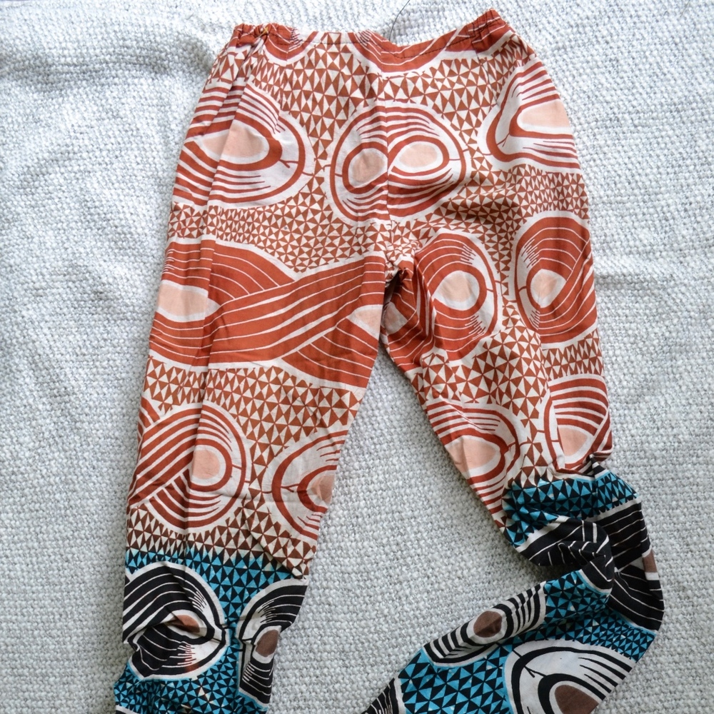 Vintage Hand-Made African Style Pants